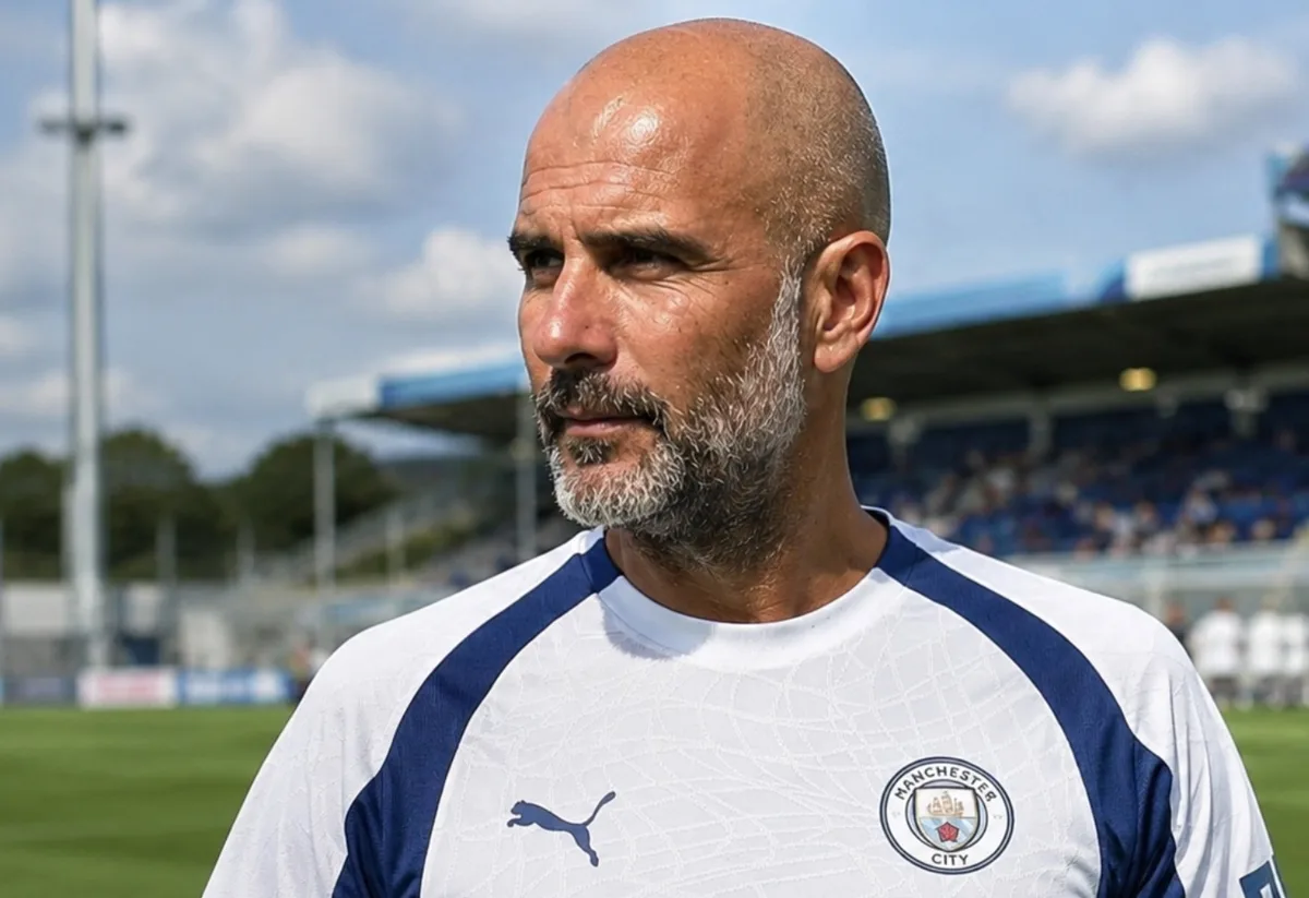 Enzo Maresca, Manchester City head coach, looking on during a match at the Etihad Stadium.